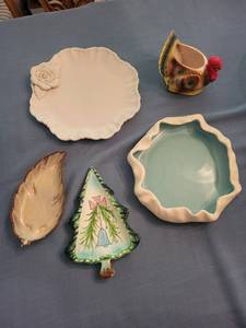 Holt Howard, Metlox & Relpo Ceramic Decorative Dishes Mixed Lot