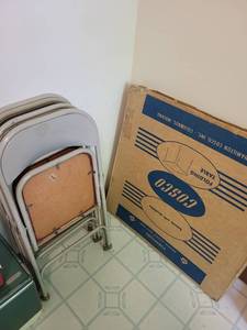 Cosco Folding Table & Chairs Mixed Lot
