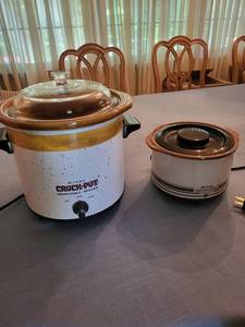 Rival Crock-Pot & Crockette Slow Cookers (Lot of 2)