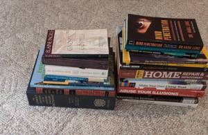 Assorted Nonfiction Book Lot Travel Psychology DIY Religion Chess