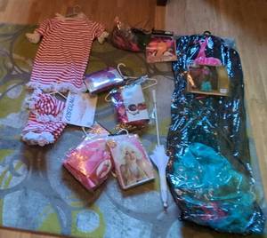 Assorted Halloween Costume Lot Marilyn Mermaid Wig Accessories