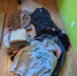 Womens Sweater Cardigan Lot Rag & Bone Wool Mohair Mixed Knitwear