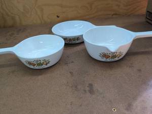 Spice of Life Pyroceram Saucepan Skillet Set Le Persil La Sauge