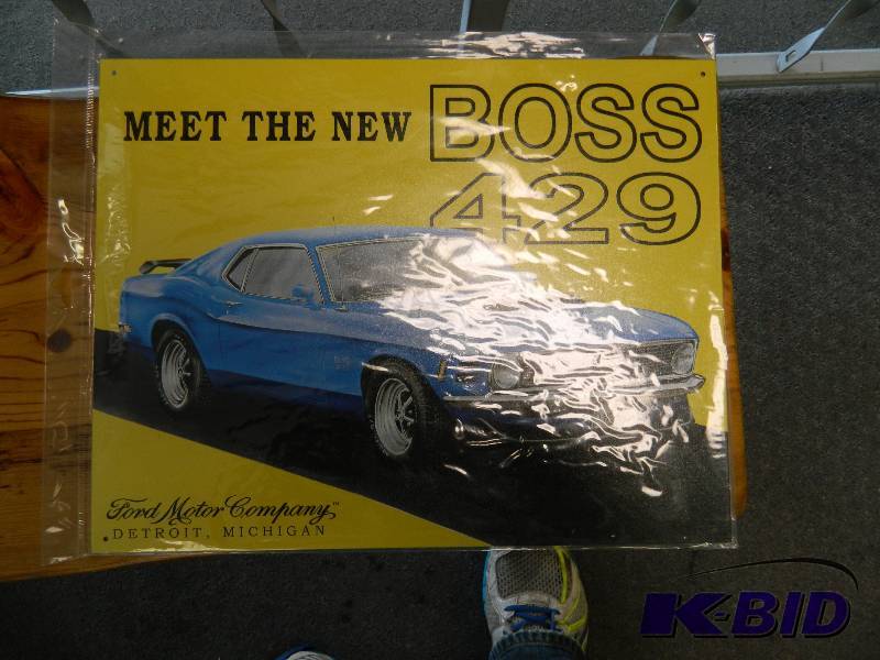 Boss 429 Tin Sign