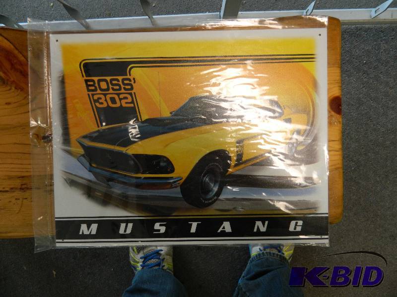 Boss 302 Tin Sign