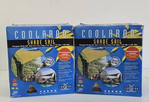 2 Brand New COOLAROO Shade Sail Canopies&nbsp