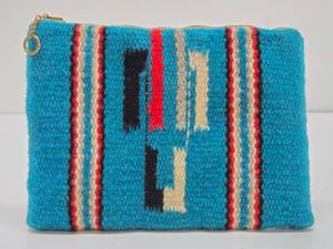 Vintage Hand Woven Southwestern Wool Chimayo Purse by Ganscraft