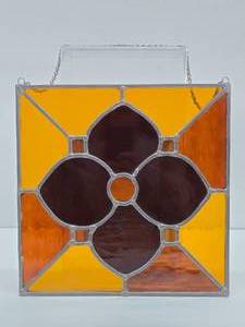 Vintage Stained Glass Window Light Catcher