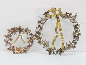 Very Nice Vintage Highly Detailed Brass &amp Copper Butterfly Displays