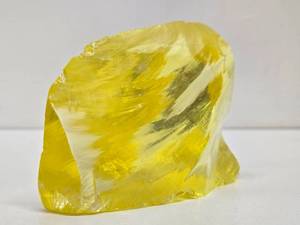 Large Yellow Mineral  Stone Specimen