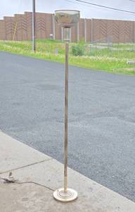 Very Cool Mid Century Chrome Torchiere Floor Lamp