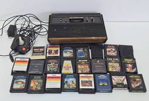 ATARI 2600 Video Games System wGames - DustyDirty