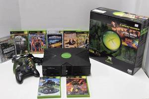 Nice Original XBOX Video Game System wGames &amp Original Box