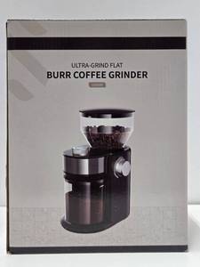 Brand New Ultra-Grind Flat BURR Coffee Grinder