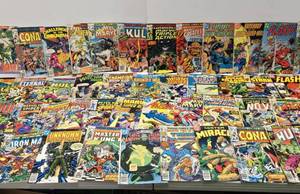 Large Estate Lot of Vintage Comic Books #1 - Superhero, Sci-Fi etc