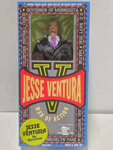 Mint in Box JESSE VENTURA 12 Action Figure Doll - Man of Action