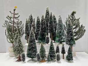 Large Group of Decorative Display Trees