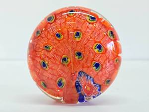 Beautiful Handmade Snail Glass Paperweight