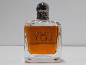Bottle of Stronger with YOU Intensely - Emporio Armani - Mostly Full 3.4 FL OZ Bottle