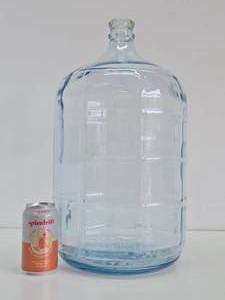 Large Blue Glass Jug  Demijohn&nbsp