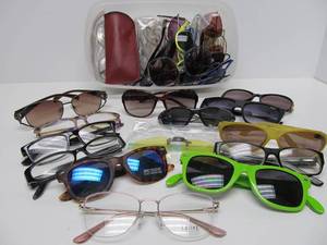 Large Lot of Assorted Sunglasses etc