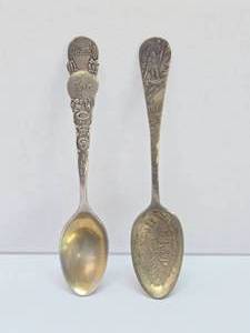 Collection of Vintage &amp Antique Sterling Silver Spoons &amp other Items #12