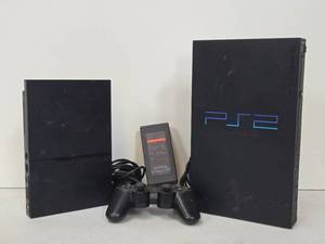 2 Playstation PS Video Game Systems wController &amp Cords