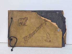 Awesome Early 1900s Photo Album Full of Photos from Trip to Yellowstone &amp Surrounding Places