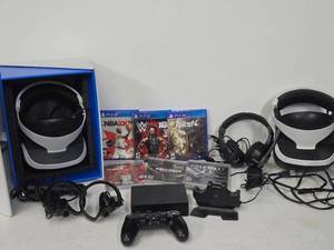 Group of Sony VR Items &amp Playstation PS4 Games