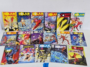 Group of Assorted SOLAR Man of the Atom Comic Books