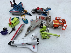 Group of Vintage 1980s TRANSFORMER Action Figures