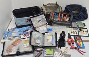 Excellent Large Lot of Brand New etc Fishing Items Tackle Supplies Fly Fishing&nbsp