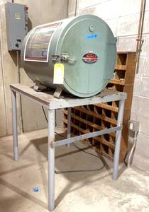 Welding Rod Cabinet on Table