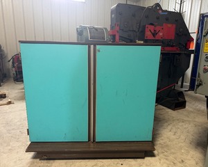 Slotted Storage Cabinet