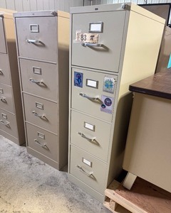 Four Drawer Standard Width File Cabinet