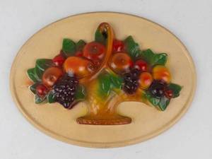 Fruit Basket Wall Plaque