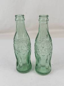 Vintage Minneapolis Coca-Cola Hobbleskirt Bottles (Lot of 2)