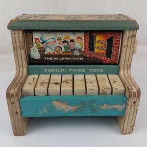 Vintage 1969 Fisher-Price Change-a-Tune Piano Model 910