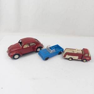 Vintage Tonka Die-Cast Vehicle and Other Vintage Toy Cars Group of 3