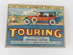 Vintage 1926 Parker Brothers Touring Improved Edition Card Game