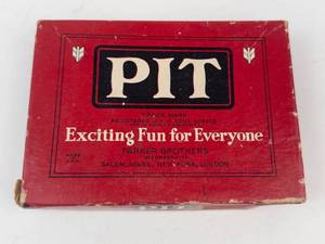 Vintage Parker Brothers Pit Bull and Bear Card Game