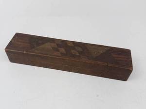 Handmade Wooden Pencil Case With Dixon Pencils