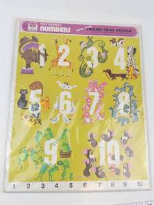 Help Yourself Numbers Frame-Tray Puzzle