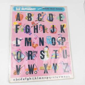 Help Yourself Alphabet Frame-Tray Puzzle