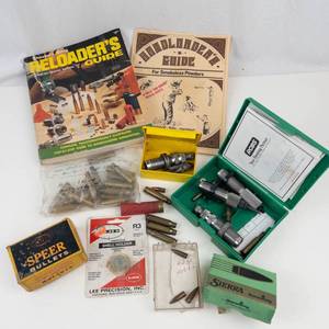 Reloading Manuals, Dies & Bullet Molds Mixed Lot