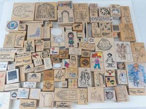Mixed Lot Rubber Stamps