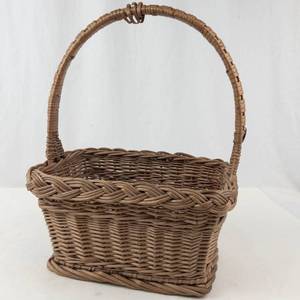Woven Basket With Handle
