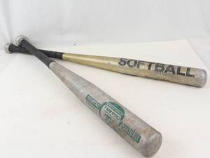 Bombat & Official Softball Bat Mixed Lot (Lot of 2)