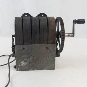 Antique Kellogg Hand-Crank Magneto Generator