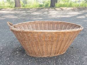 Large Woven Wicker Basket